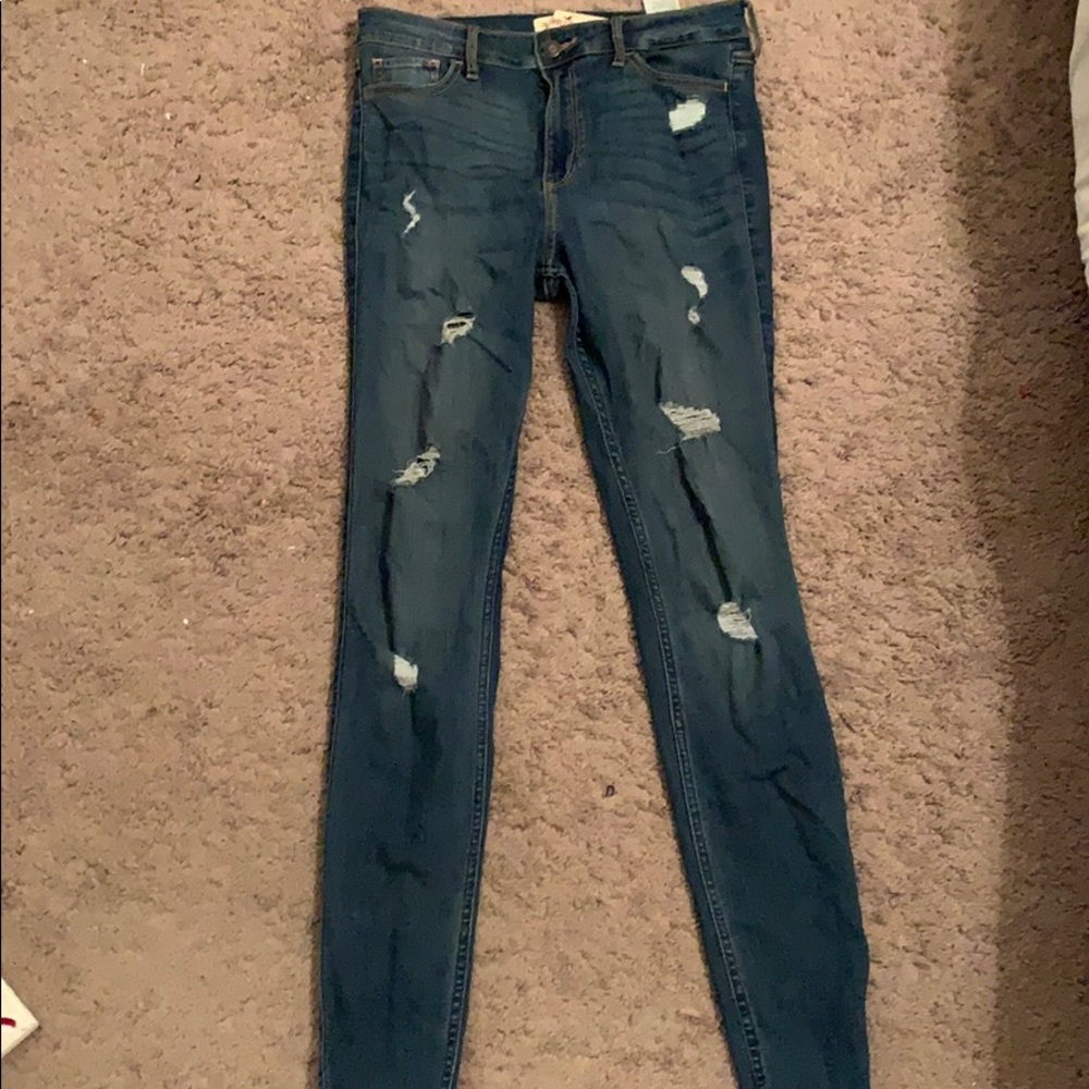 high rise super skinny jeans